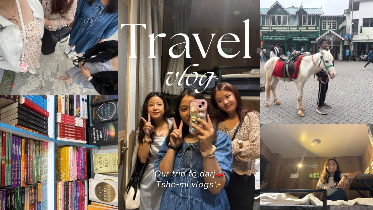 Trip to the queen of hills street food edition part1|Darjeeling daries🚗🍔👭🎀💗