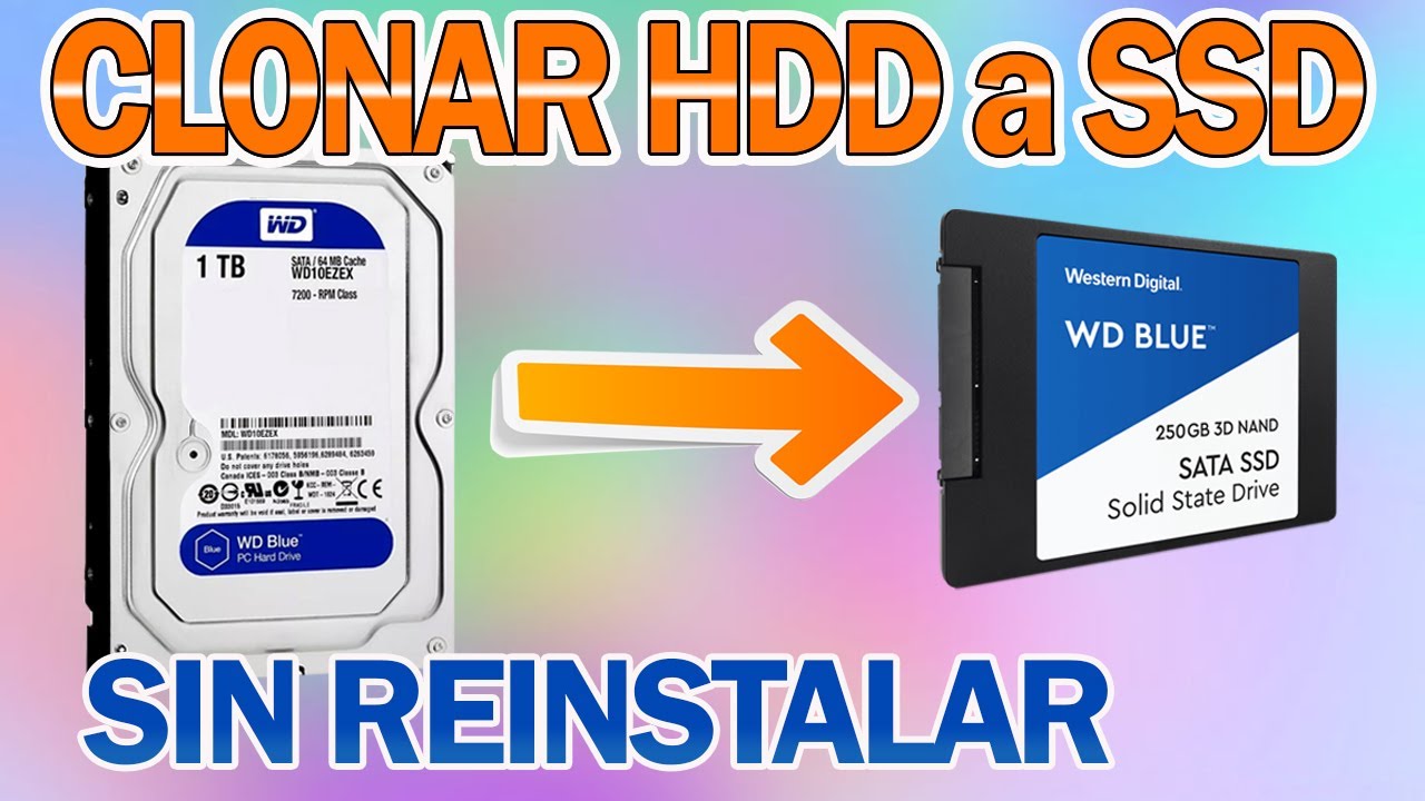 ▶Cómo CLONAR DISCO DURO e instalar SSD sin Reinstalar Windows