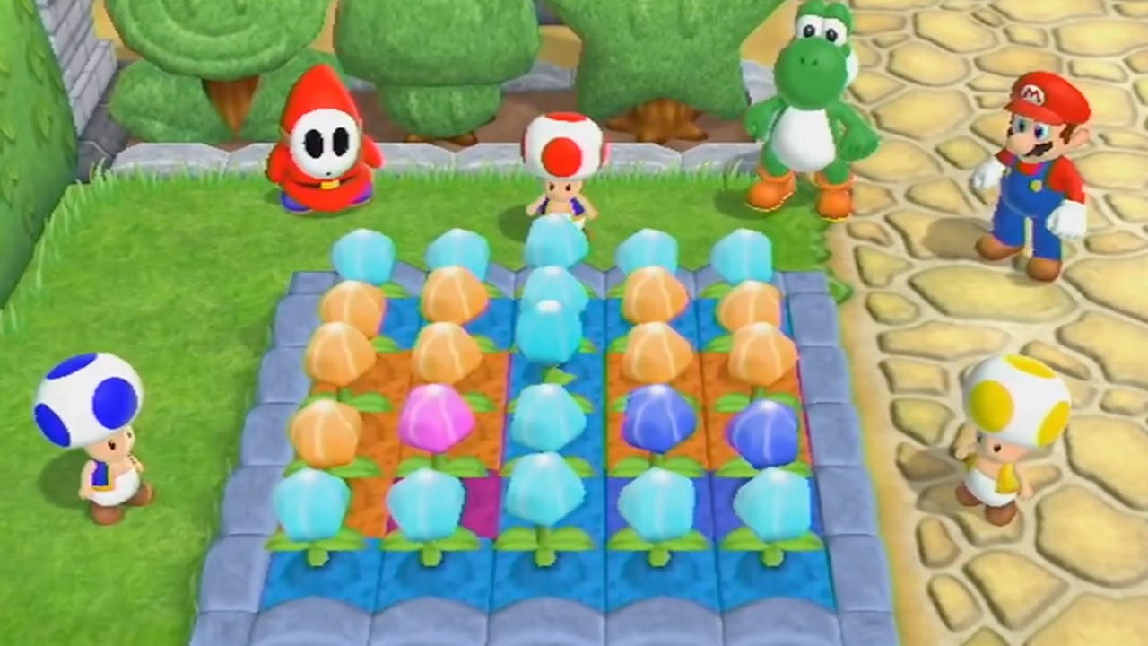 Mario Party 9 - Garden Battle (2 Player)
