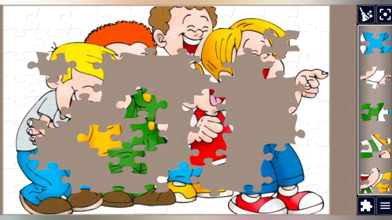 Laughing Buddies Gang😁😄😂🎉💥🧩//@jigsawpuzzlezone 