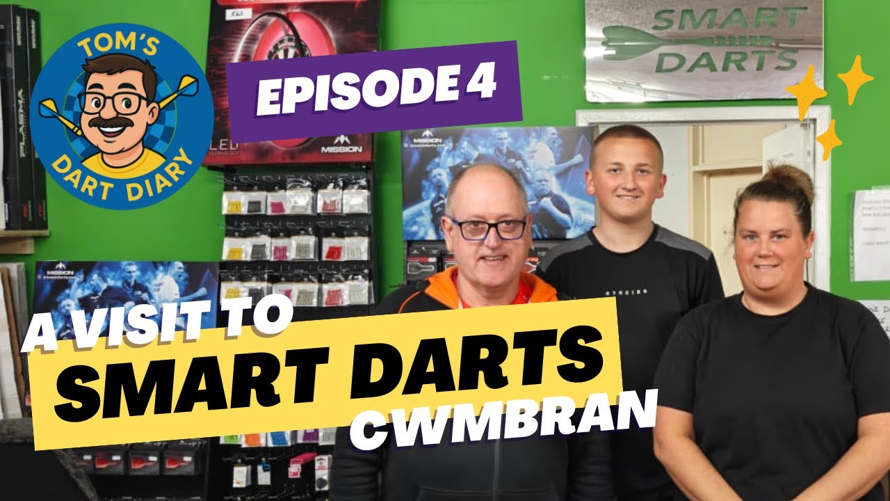 🎯 A visit to the Smart Darts shop in Cwmbran | Tom’s Dart Diary Episode 4