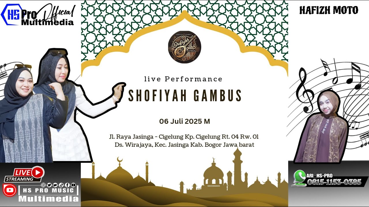 LIVE STREAMING GAMBUS SOFIYAH JAKARTA DI KP CIGELUNG LEBAK BANTEN