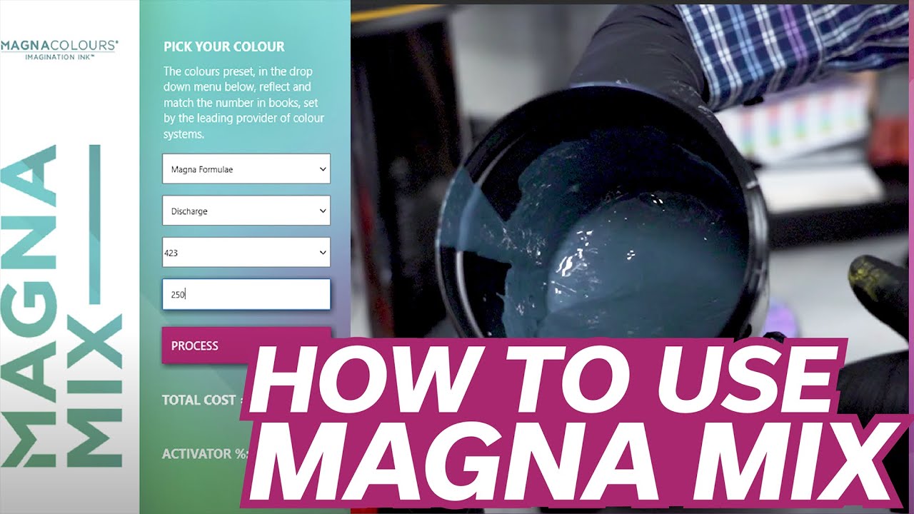 How to Use MagnaColours MagnaMix | White Ink Wednesday
