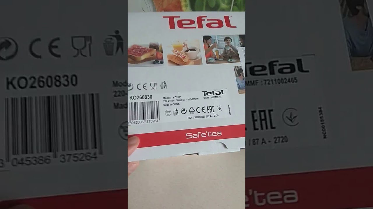 Электрочайник TEFAL Safe'Tea KO260830