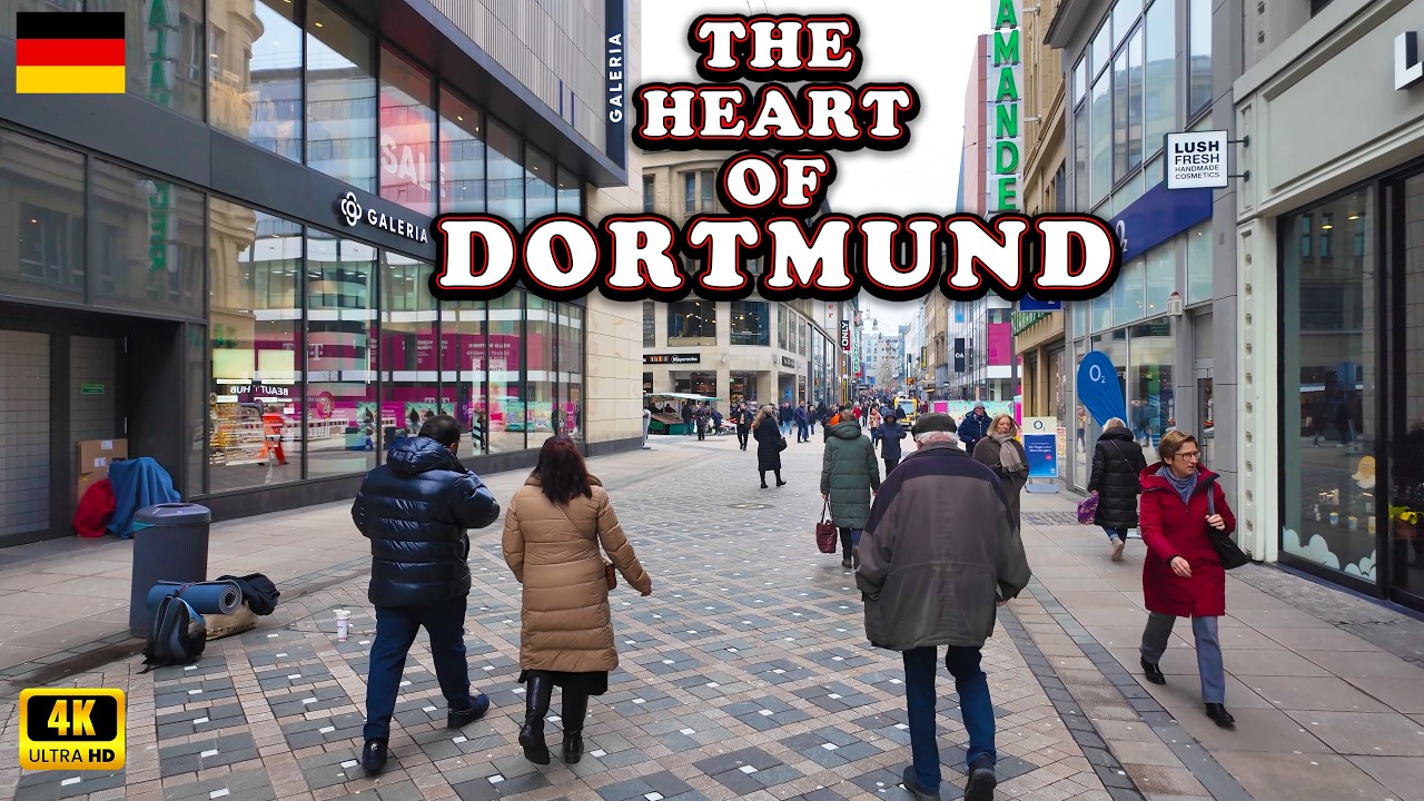 Dortmund City Center 🇩🇪 | Modern Germany 4K Walking Tour (2026)