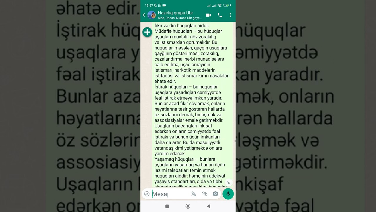 Mövzu:Uşaq hüquqları  Konvensiya