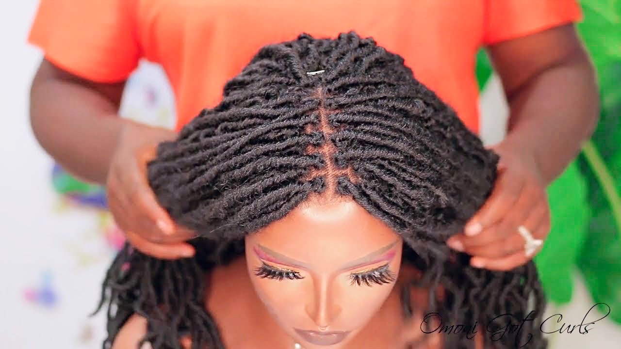Парик из NU LOCS, связанный крючком своими руками | Как сделать так, чтобы он выглядел естественн...