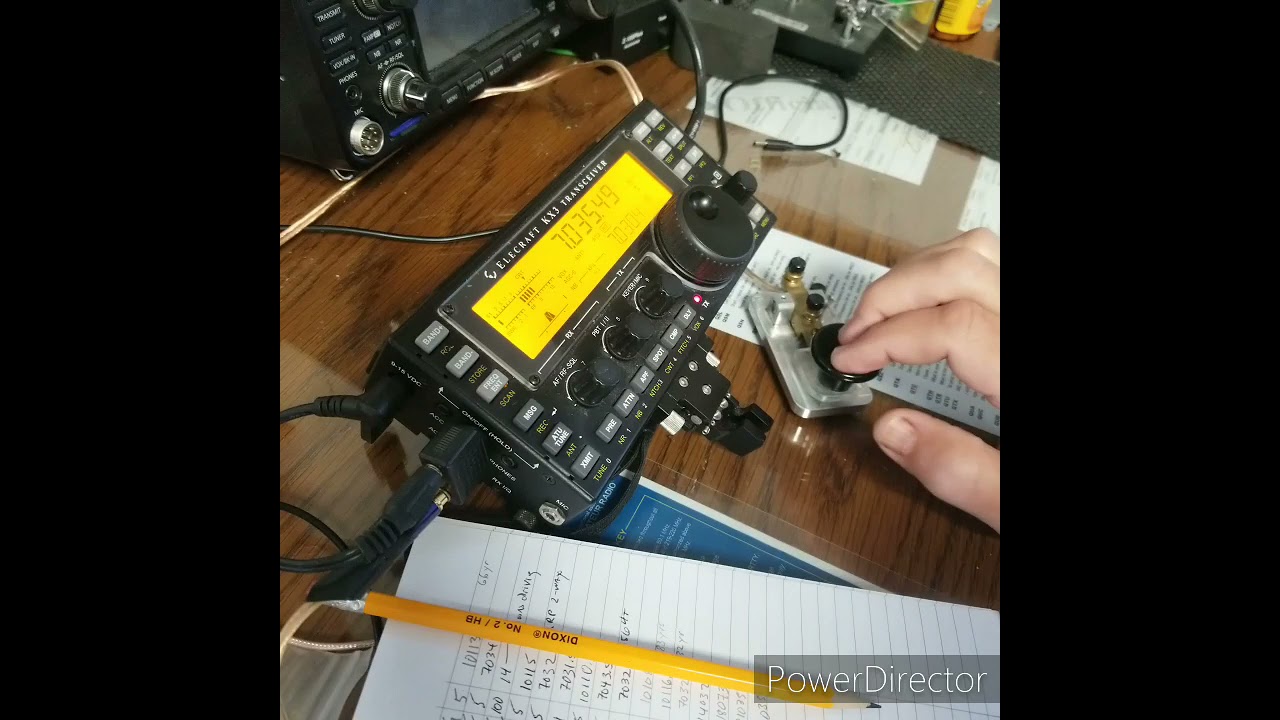 CW (MORSE CODE) SLOW SPEED QSO QRP 2021.10.26 17:51Z USA