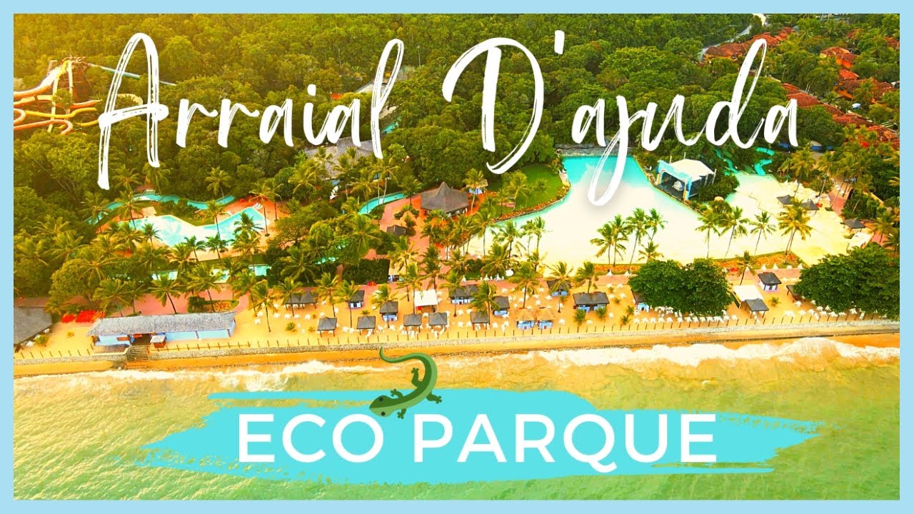 ARRAIAL D'AJUDA ECO PARQUE - PORTO SEGURO - Um dos maiores parques aquáticos do Brasil.
