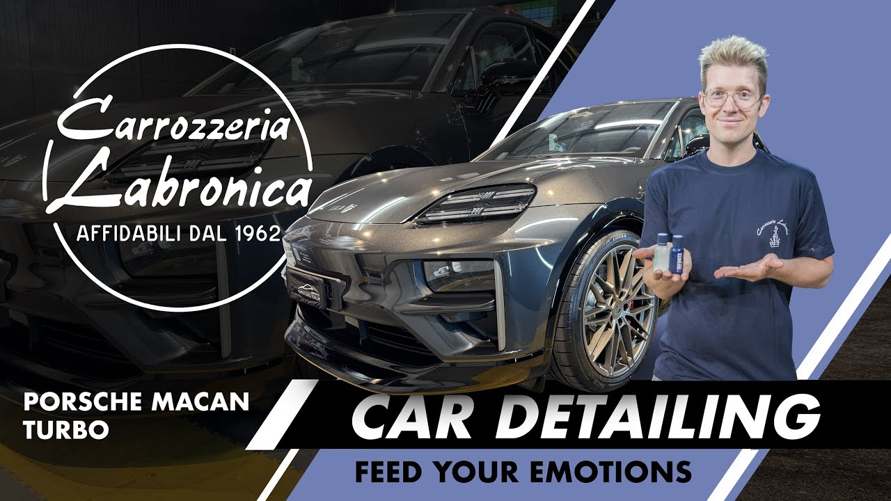 Car Detailing -  Porsche Macan Turbo - Lucidatura e Nanotecnologia Geyon Infinite