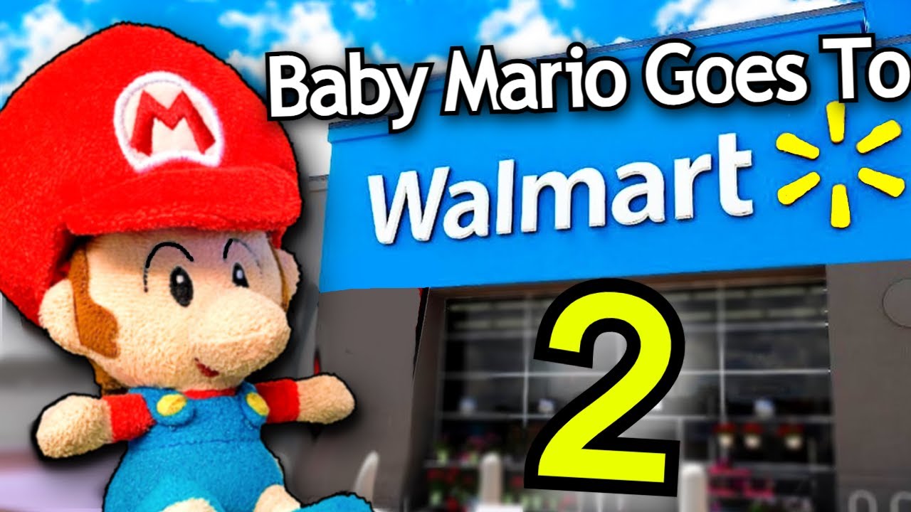 Baby Mario Goes To Walmart 2