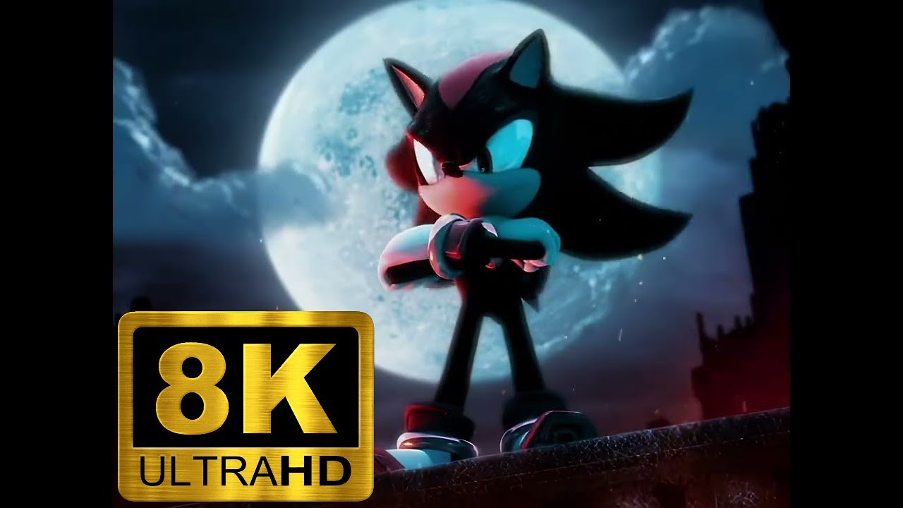 AI Upscale Shadow the Hedgehog OP &bull; 8K60FPS