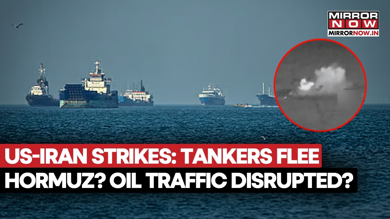 Strait Of Hormuz Crisis: Four Oil Tankers Turn Back After US Forves Attack Vessel | WATCH