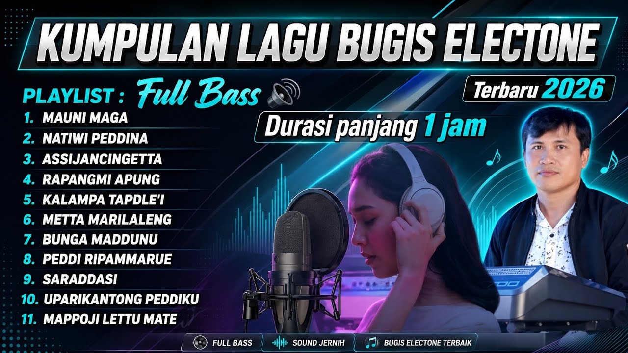 KUMPULAN LAGU BUGIS ELECTONE TERBARU 2026 🔰