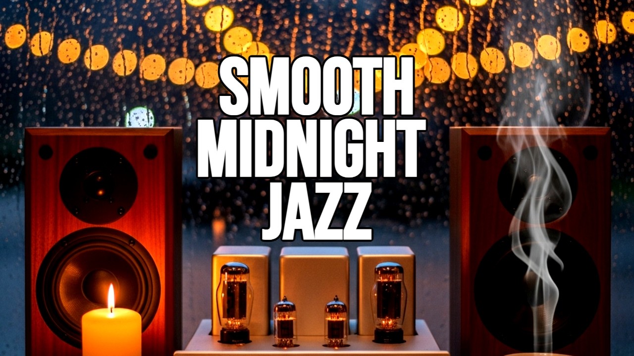 Smooth Midnight Jazz 🌙 Relaxing Jazz Lounge for Study, Work & Focus