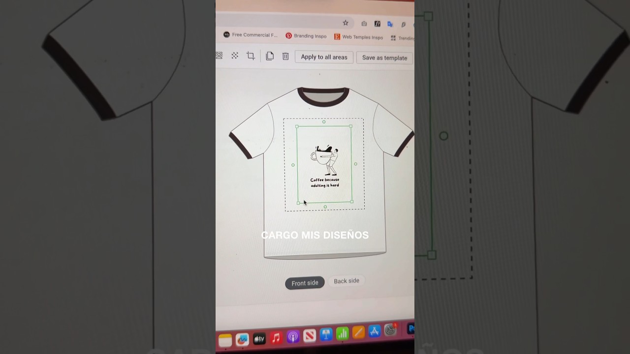 Como vender camisetas sin poseerlas con la impresi&oacute;n bajo demanda 👇🏼 #printondemand #ventasonline