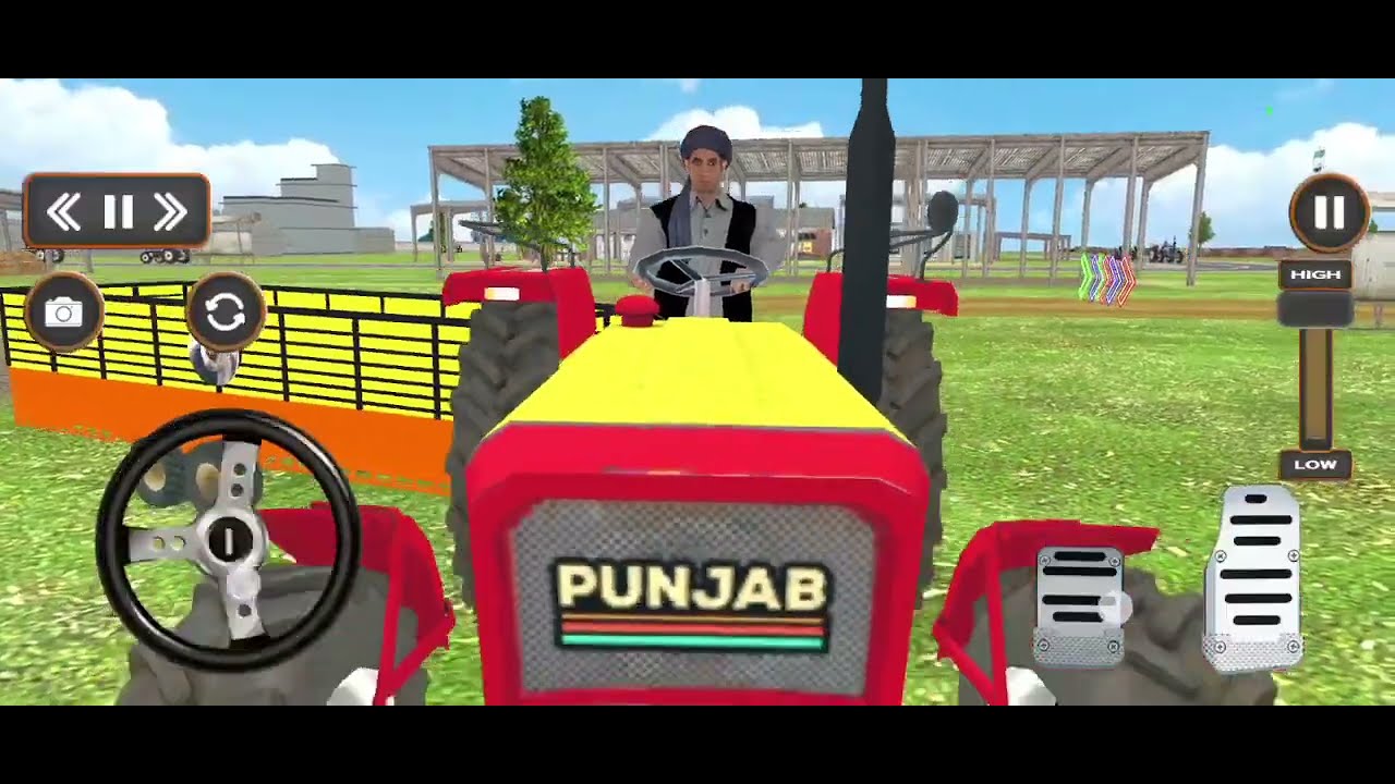 Tractor Fharmar simulator tractor games 🥸🥸😱😱😱😰