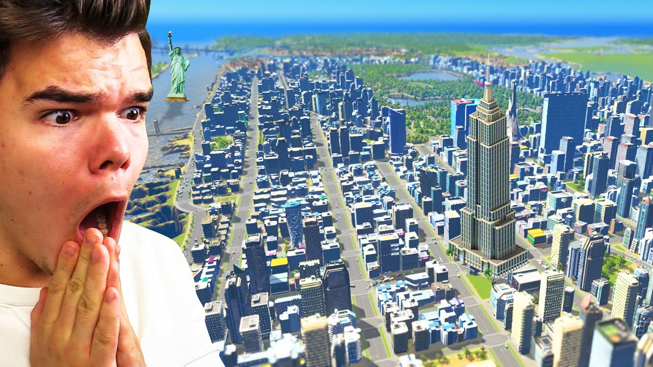 Building A MEGA City In Cities Skylines!