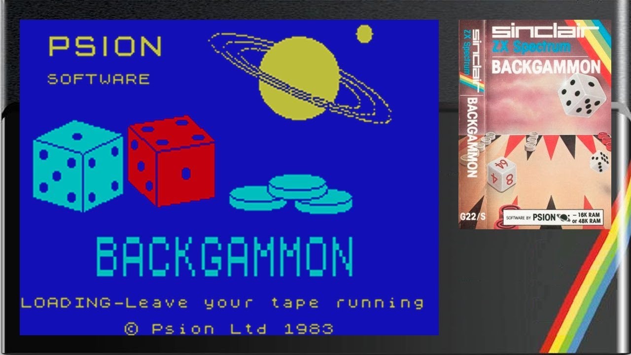 ZX Spectrum - Backgammon (Psion Software/1983) Review