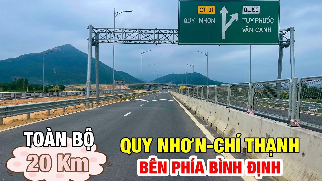 20 KM CAO TỐC QUY NHƠN - CHÍ THẠNH BÊN PHÍA TỈNH GIA LAI