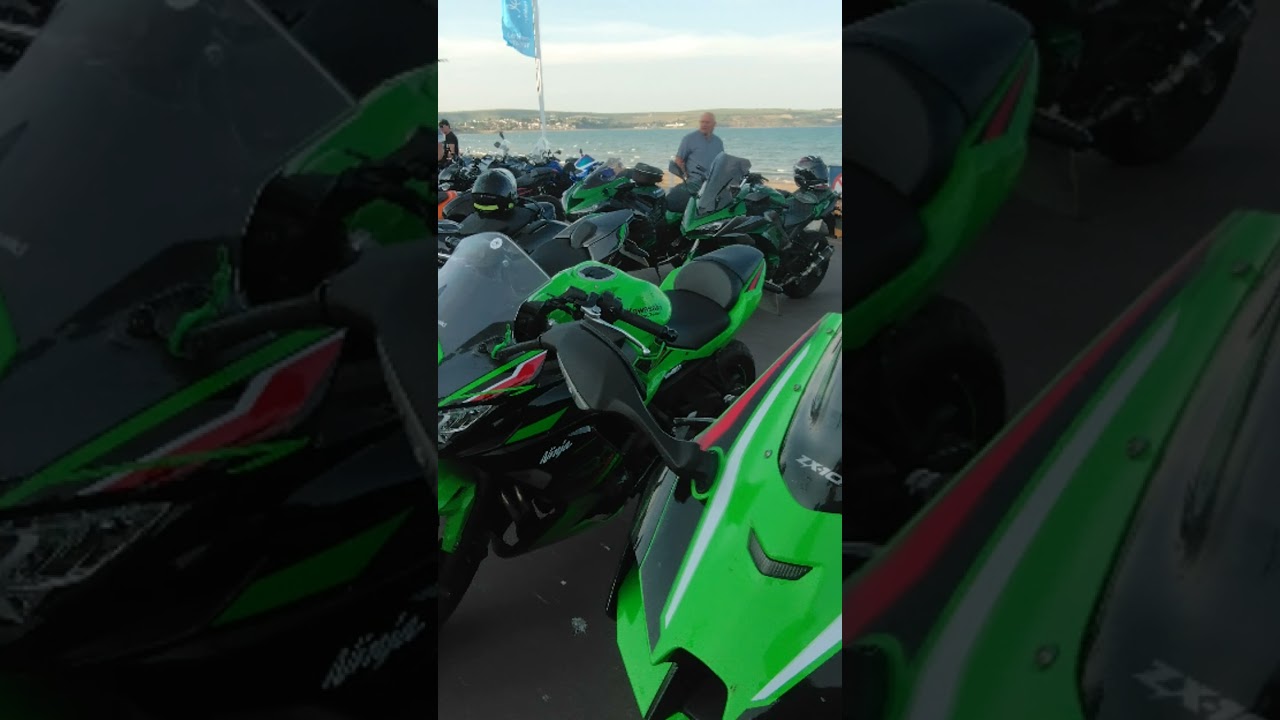Sounds of a motorcycle