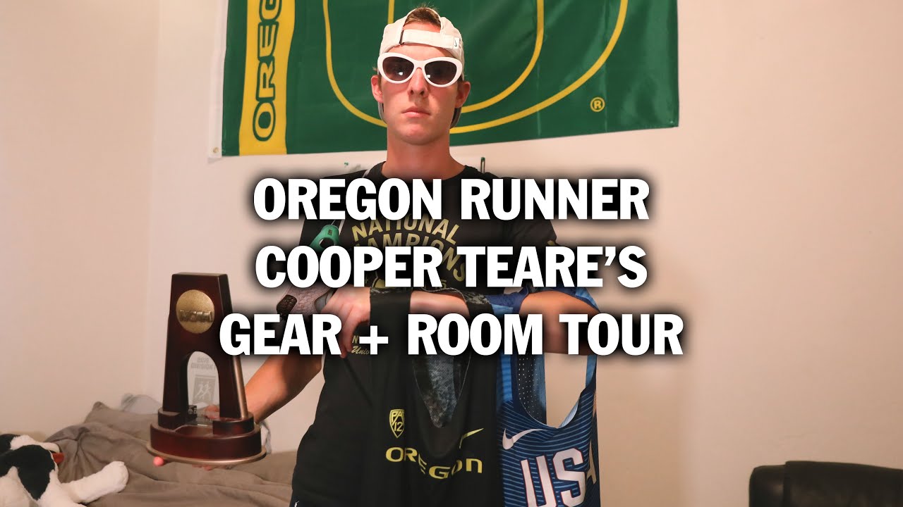 Oregon Runner Cooper Teare's Gear + Room Tour