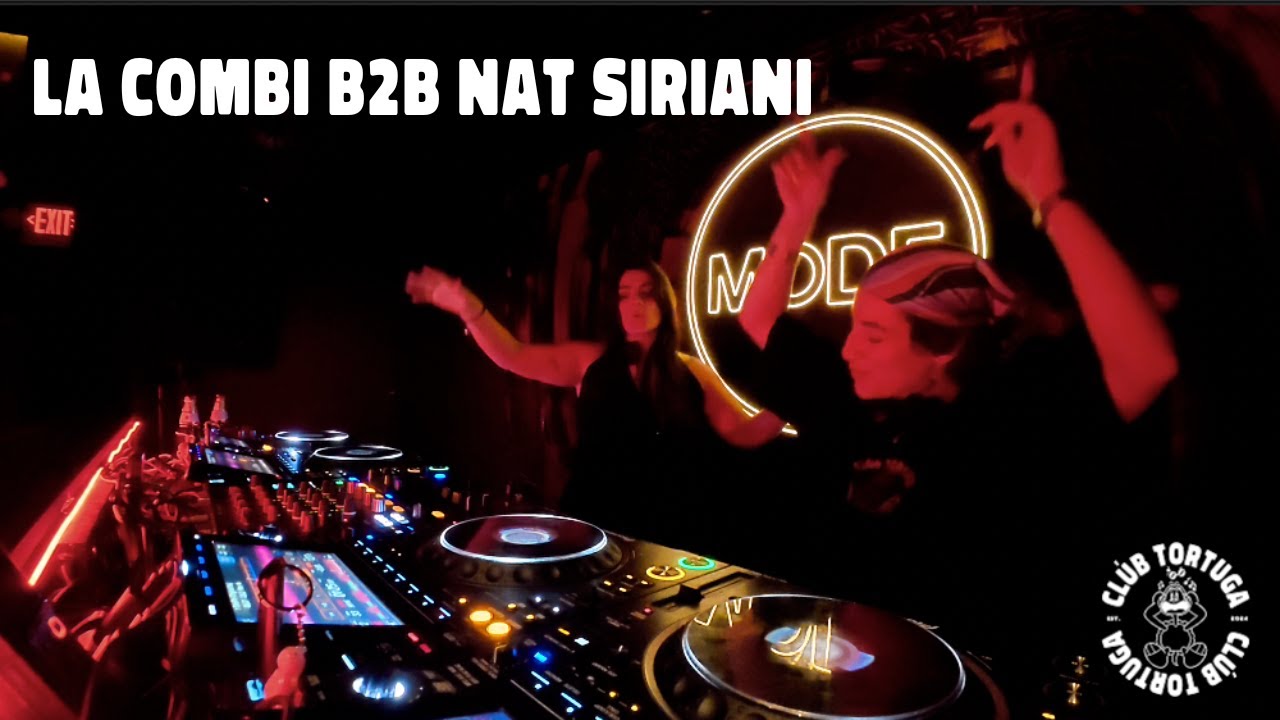 LA COMBI B2B NAT SIRIANI @ CLÚB TORTUGA | HOUSE, GROOVY TECH HOUSE