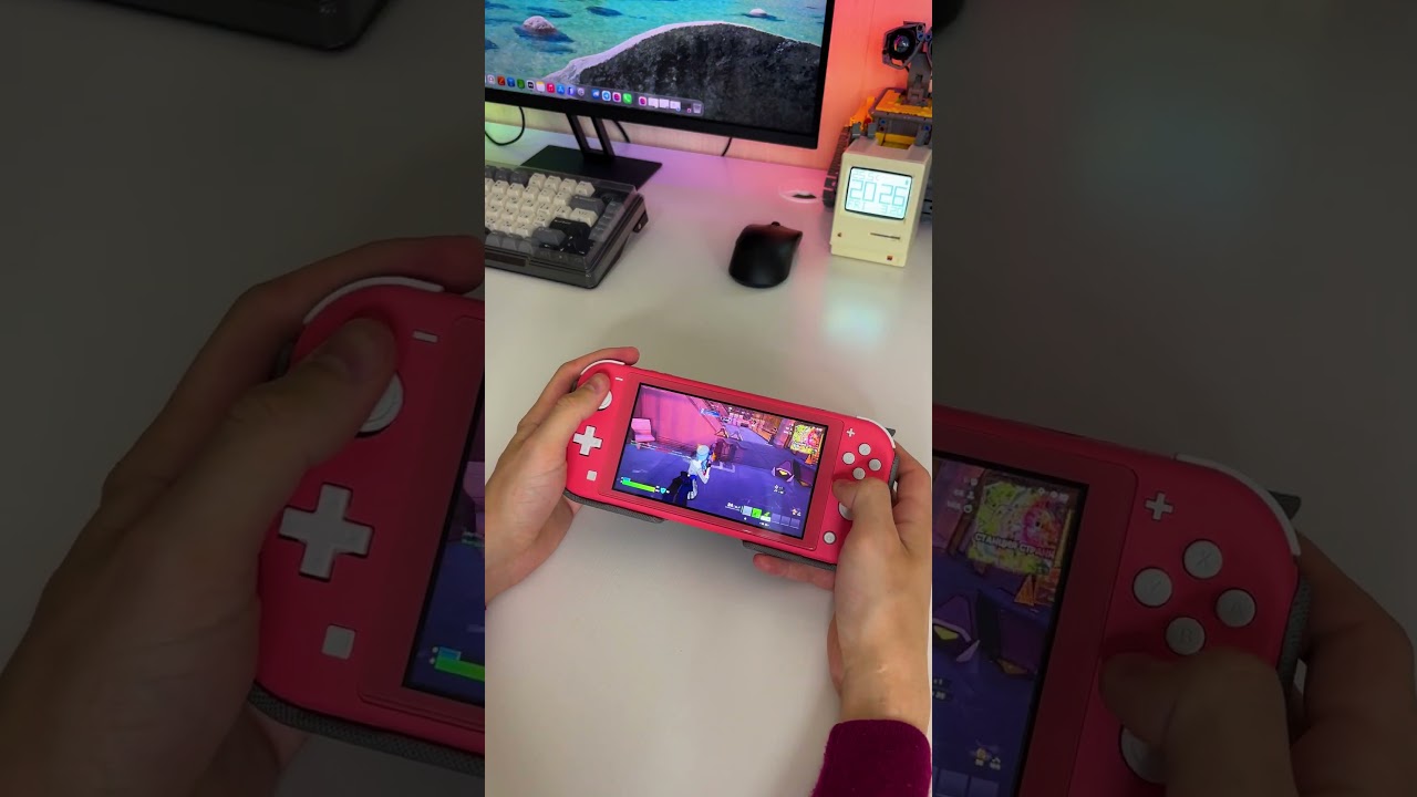 Как работает Fortnite на Nintendo Switch Lite ?