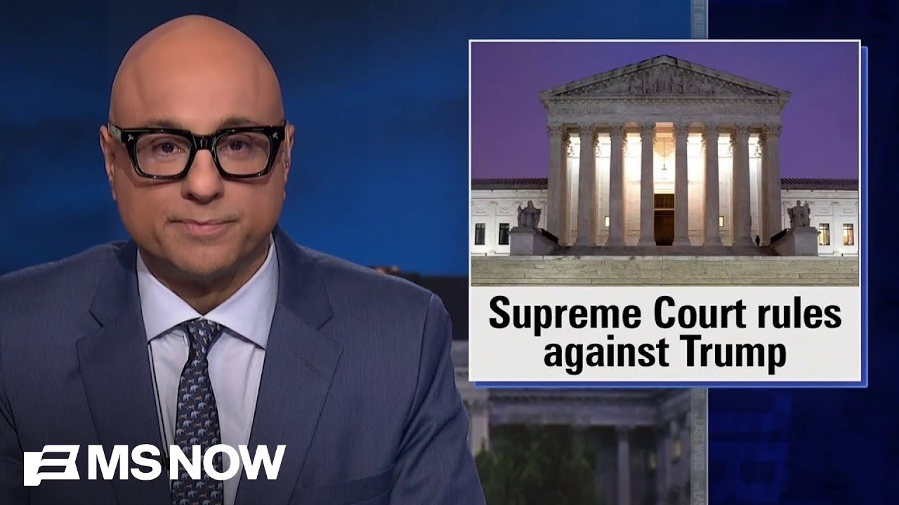 Velshi: 'There is hope yet for the republic' after Trump's Supreme Court loss 