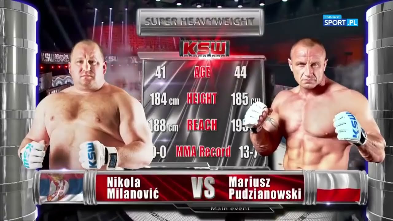 MARIUSZ PUDZIANOWSKI VS NIKOLA MILANOVIC | CAŁA WALKA