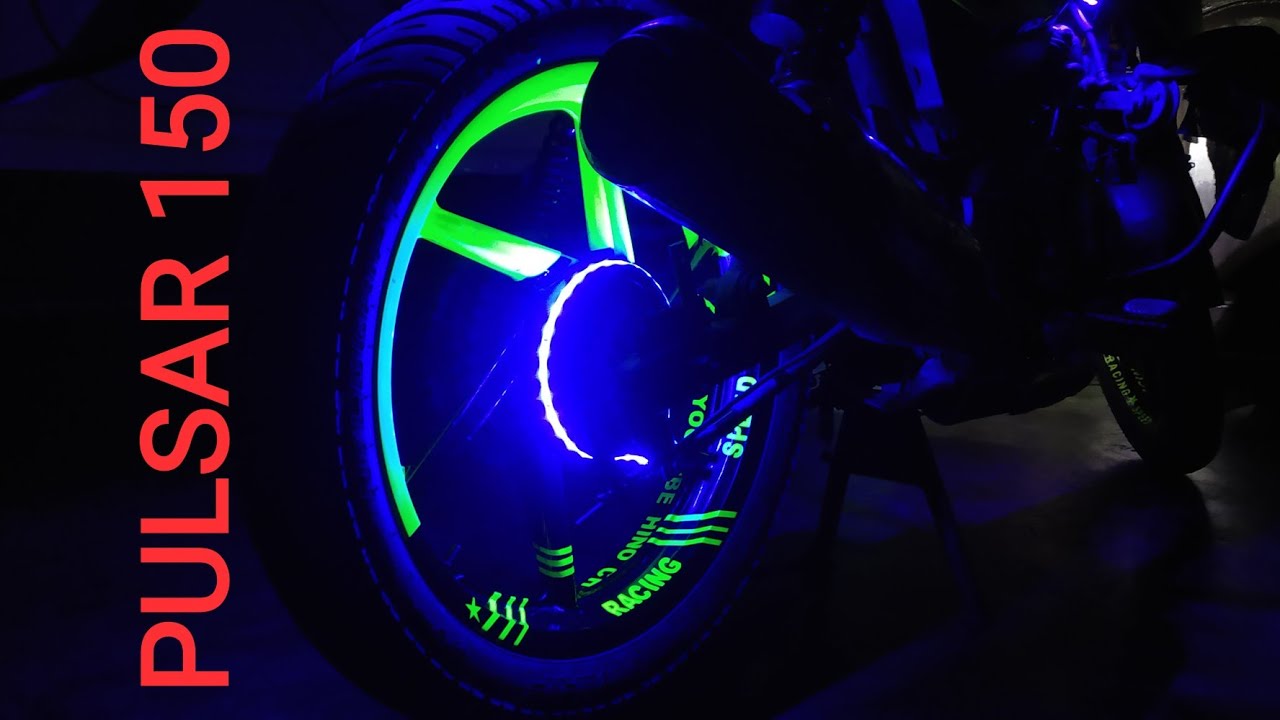 LED Wheel running light on Pulsar 150 / 180