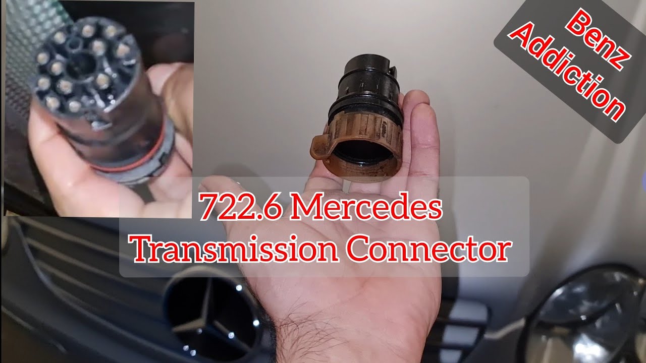 Замена разъема трансмиссии Mercedes 722.6