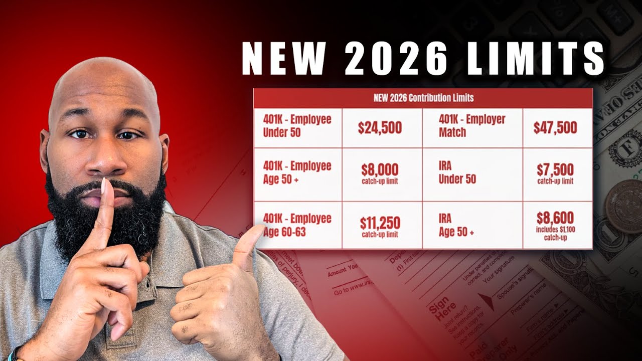 New 2026 Retirement Limits: How To Maximize Tax-Free Wealth This Year