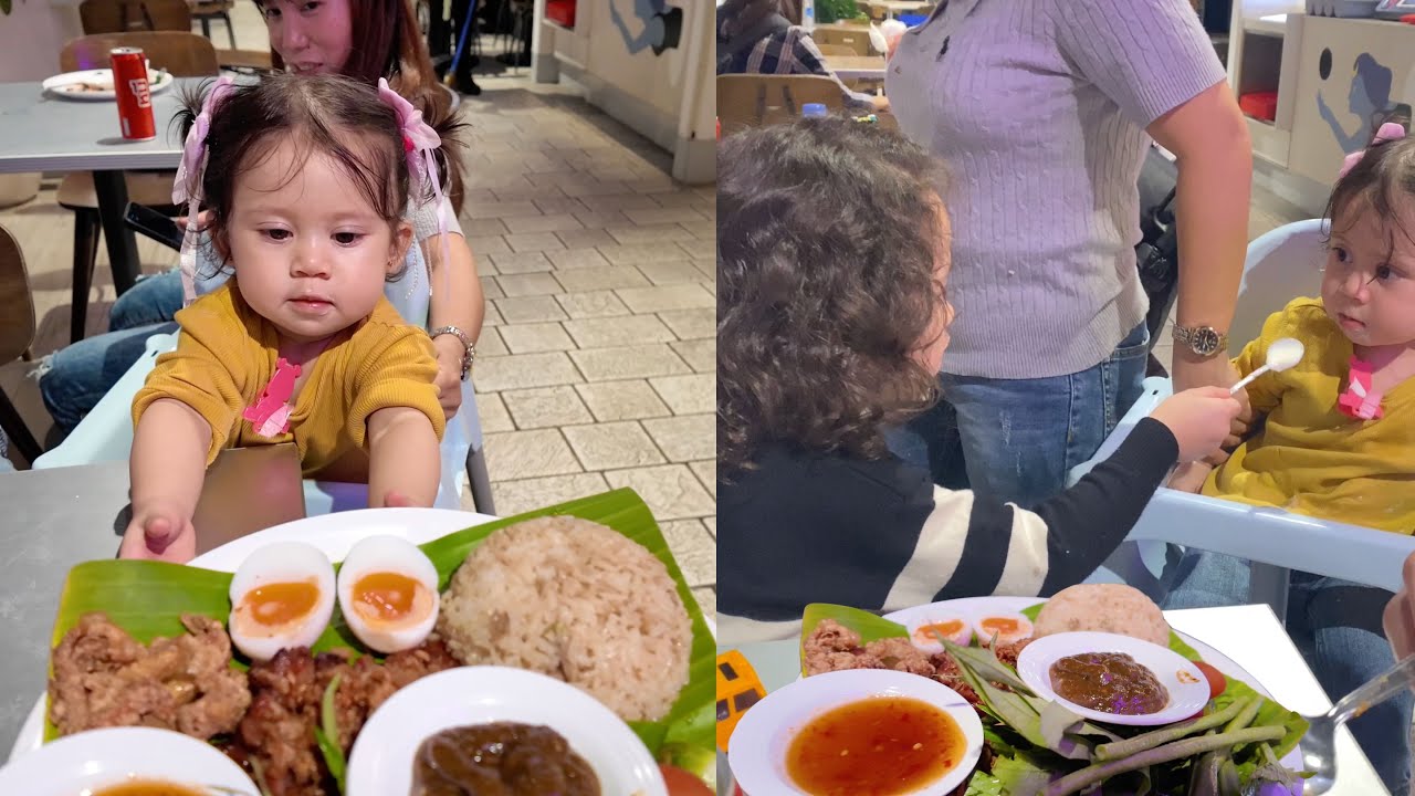 Milad Feeding his Sister Milana - FAMILY DAY 🥰