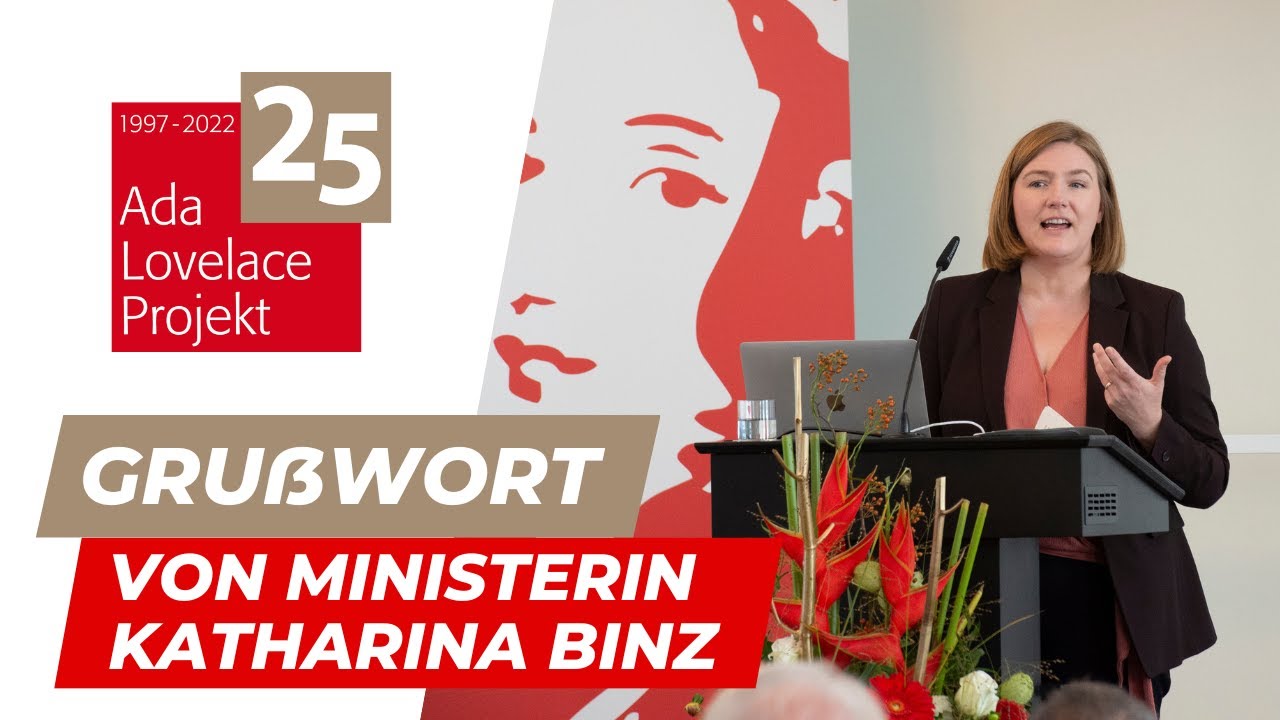 Grußwort von Ministerin Katharina Binz | 25 Jahre ALP