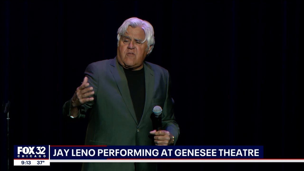 JAY LENO STANDUP COMEDY AT GENESEE THEATER IN WAUKEGAN 03.25