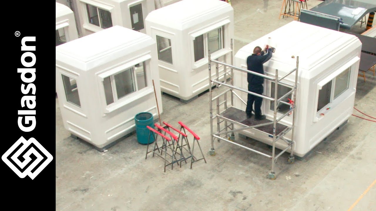 Glasdon UK | Time Lapse Construction, Internal View and Loading | Genesis&trade; GRP Kiosk
