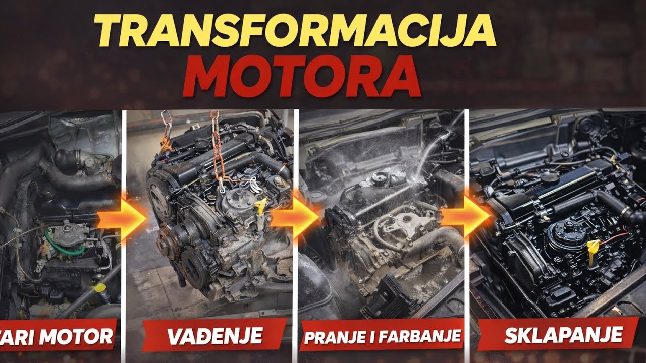 VW Golf 2 Engine Restoration - From Filthy to Factory! 🛠️