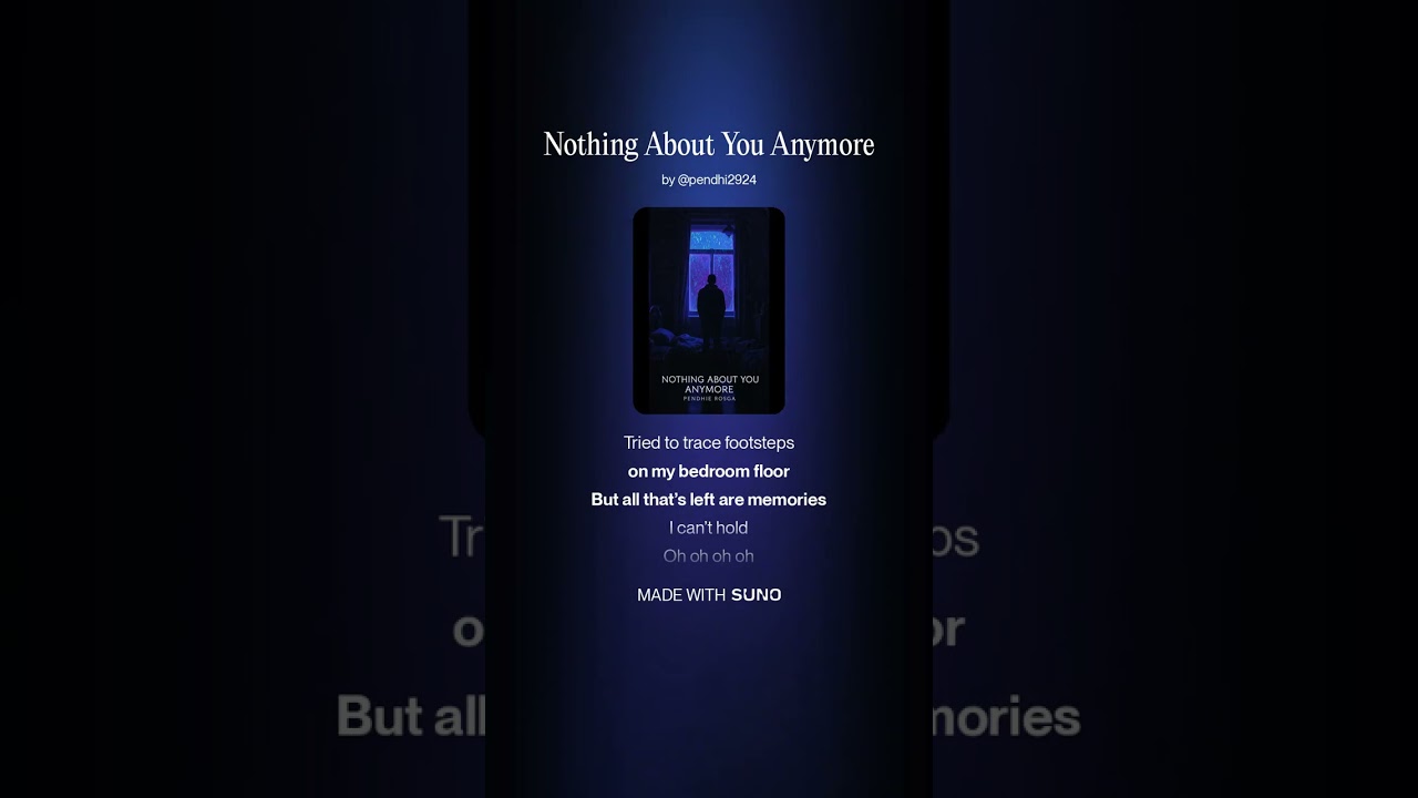 Nothing About You Anymore