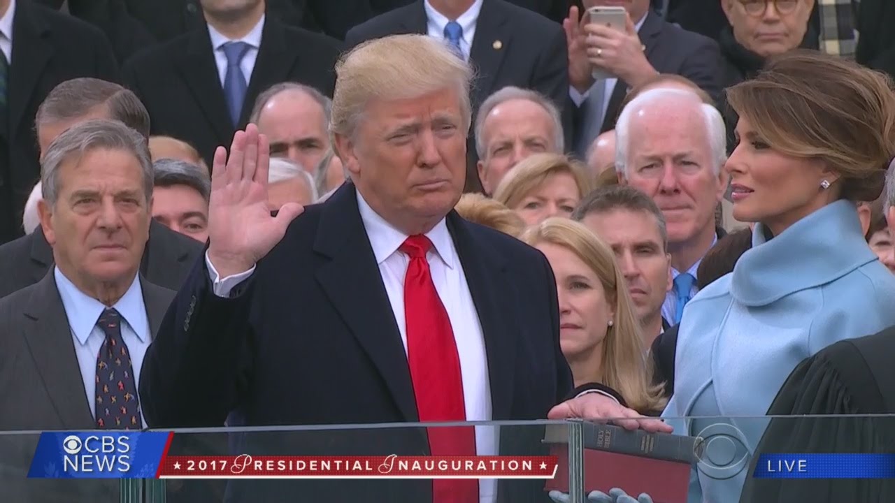 Donald J. Trump Sworn In As 45th President Of The U.S.
