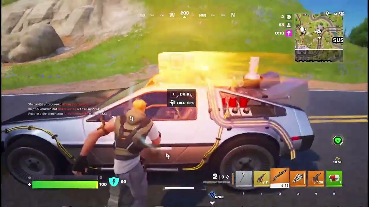 Playing battle royal