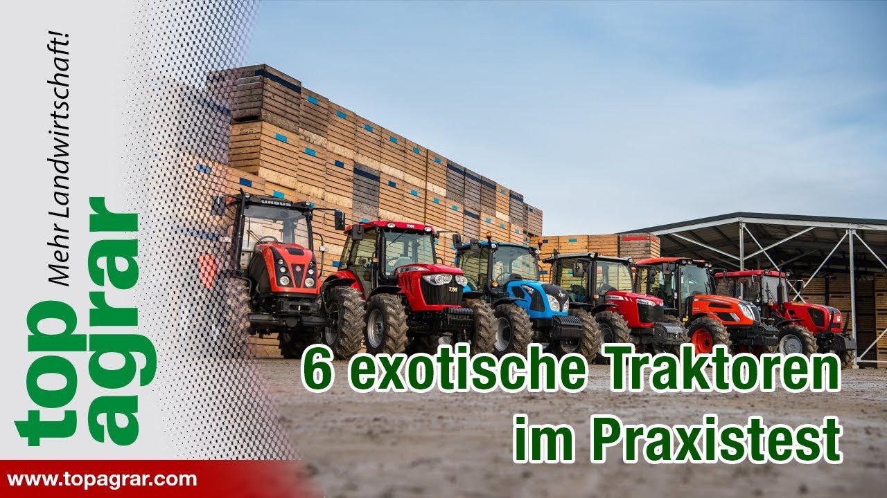 Sechs günstige Hunderter: Ursus, Belarus, Landini, Kioti, Tym, MF im Praxistest