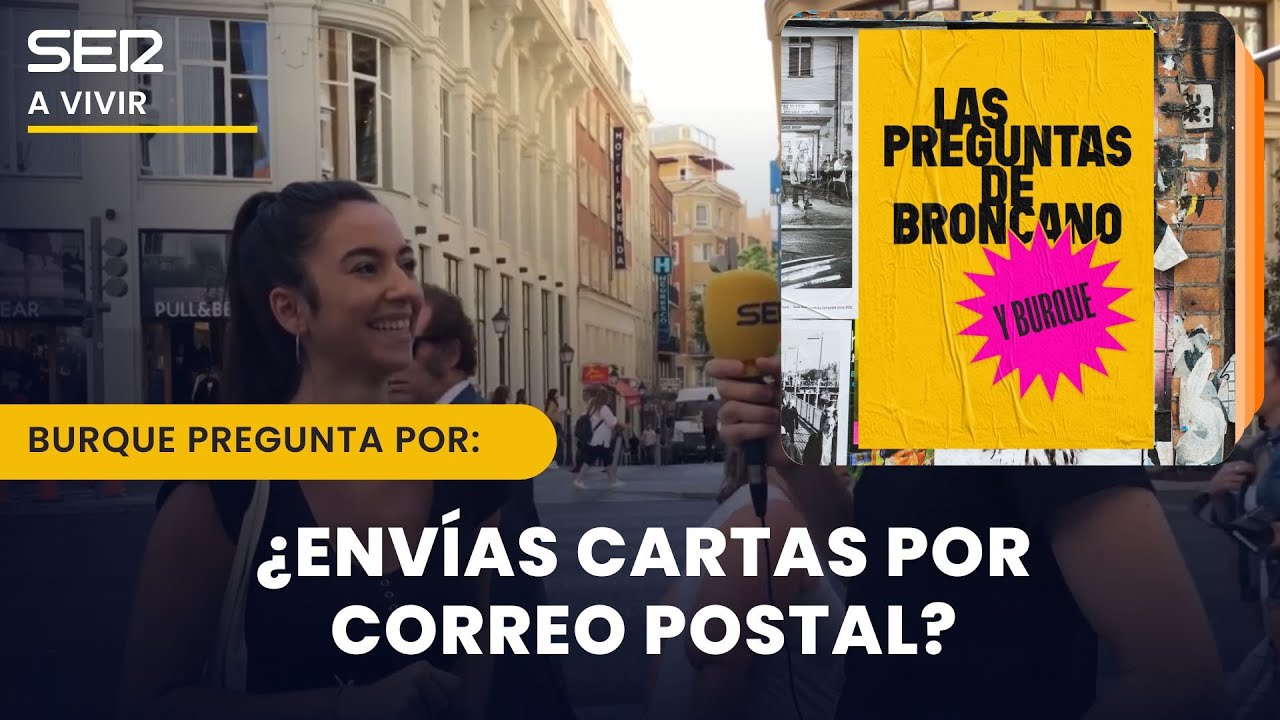 Las Preguntas de David Broncano | ¿Cuándo fue la última vez que enviaste una carta?