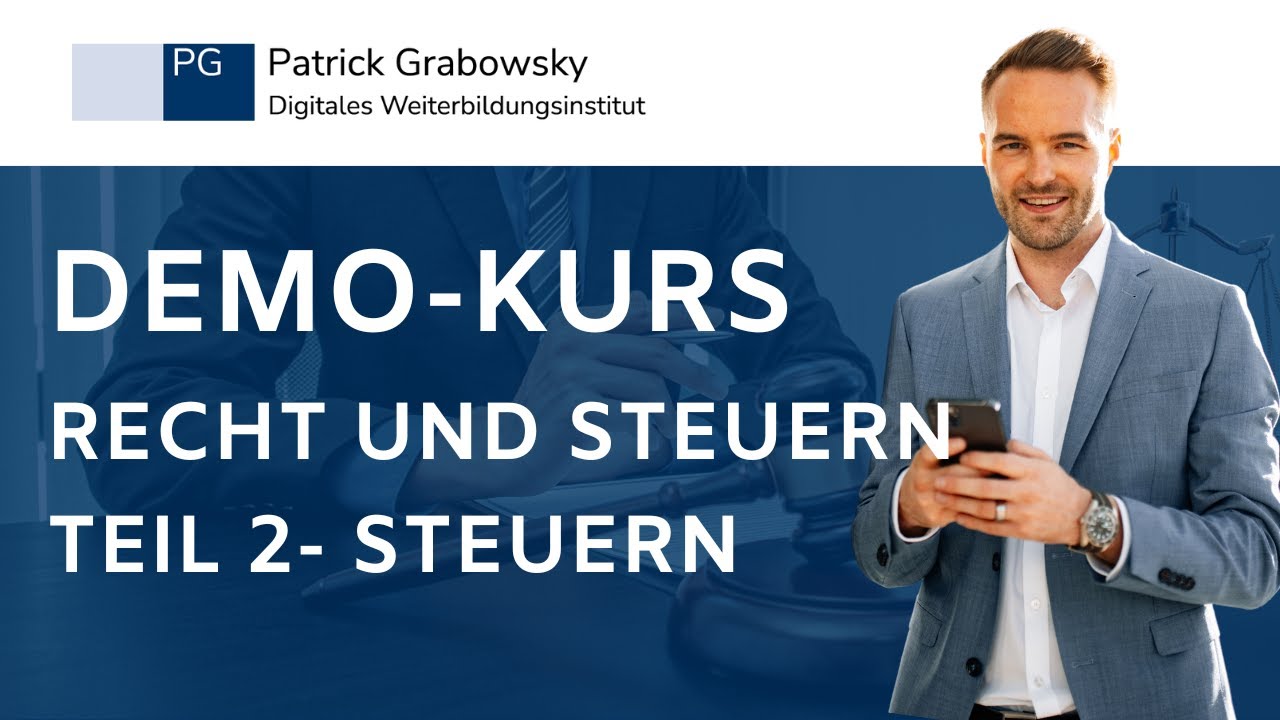 Demokurs Recht und Steuern (Teil 2) für Wirtschaftsfachwirte und Technische Fachwirte (IHK)