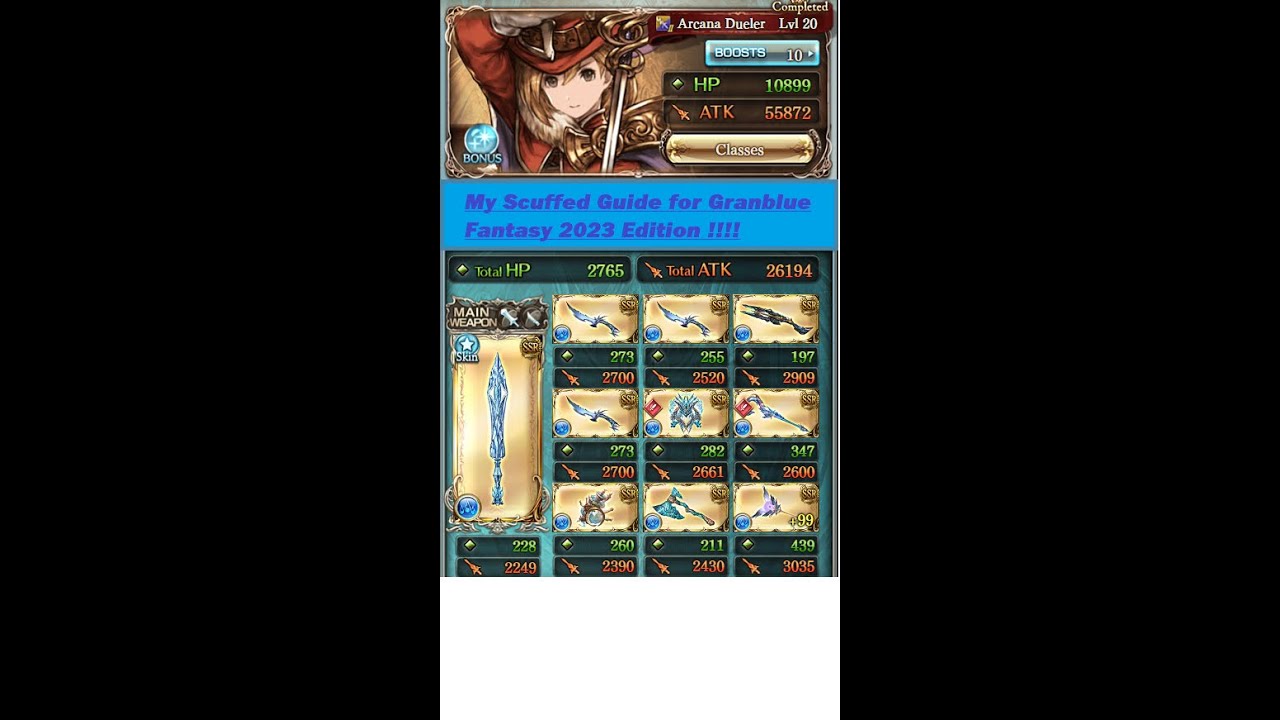 My scuffed 2023 GBF newbie Guide