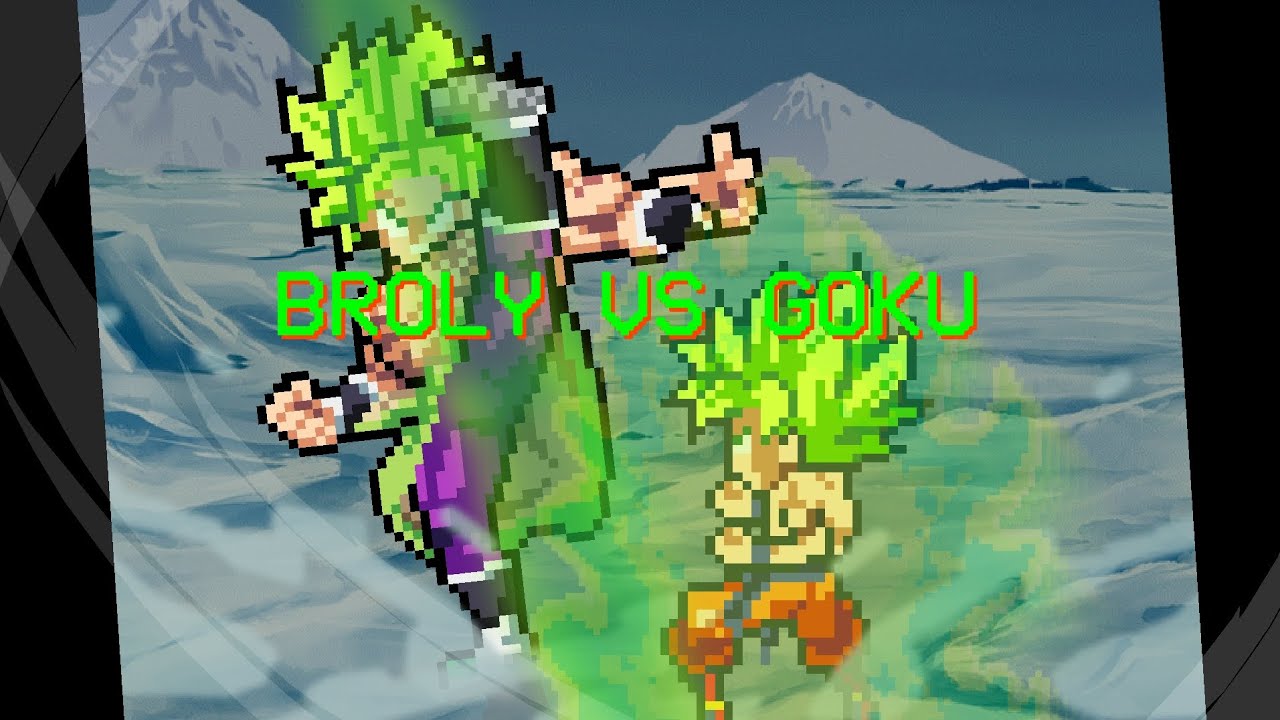 BROLY VS GOKU [STICK NODES ANIMATION]
