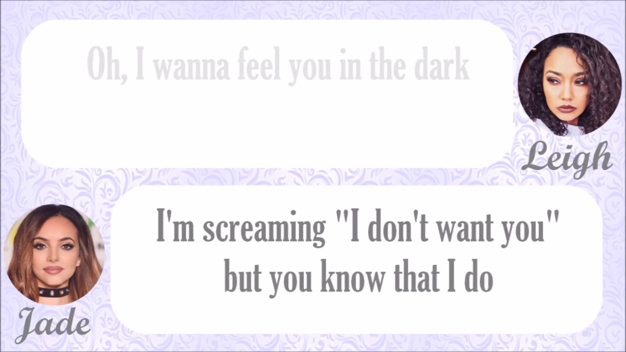 Little Mix - Nobody like you KARAOKE + official backvocals