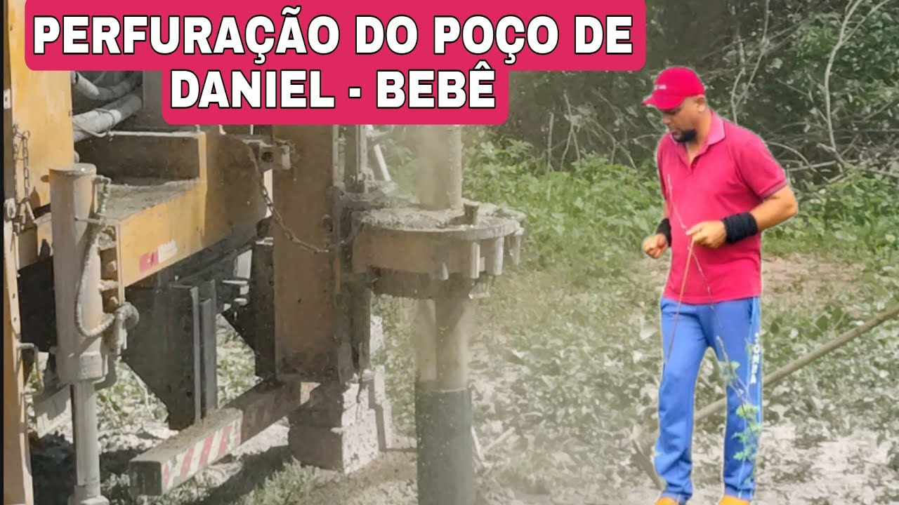 PERFURAÇÃO DO POÇO DE  BEBÊ. 💦💦💦💦
