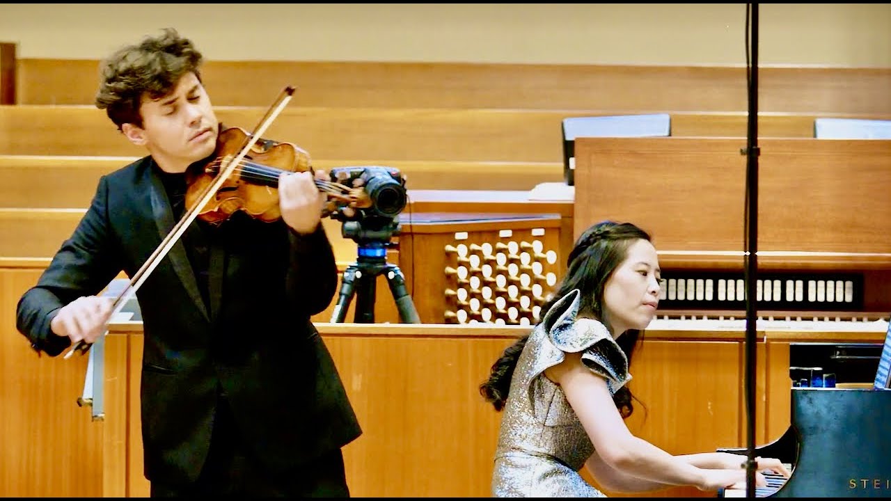 Benjamin Beilman, violin and Gloria Chien, piano: Three Pieces by Fritz Kreisler