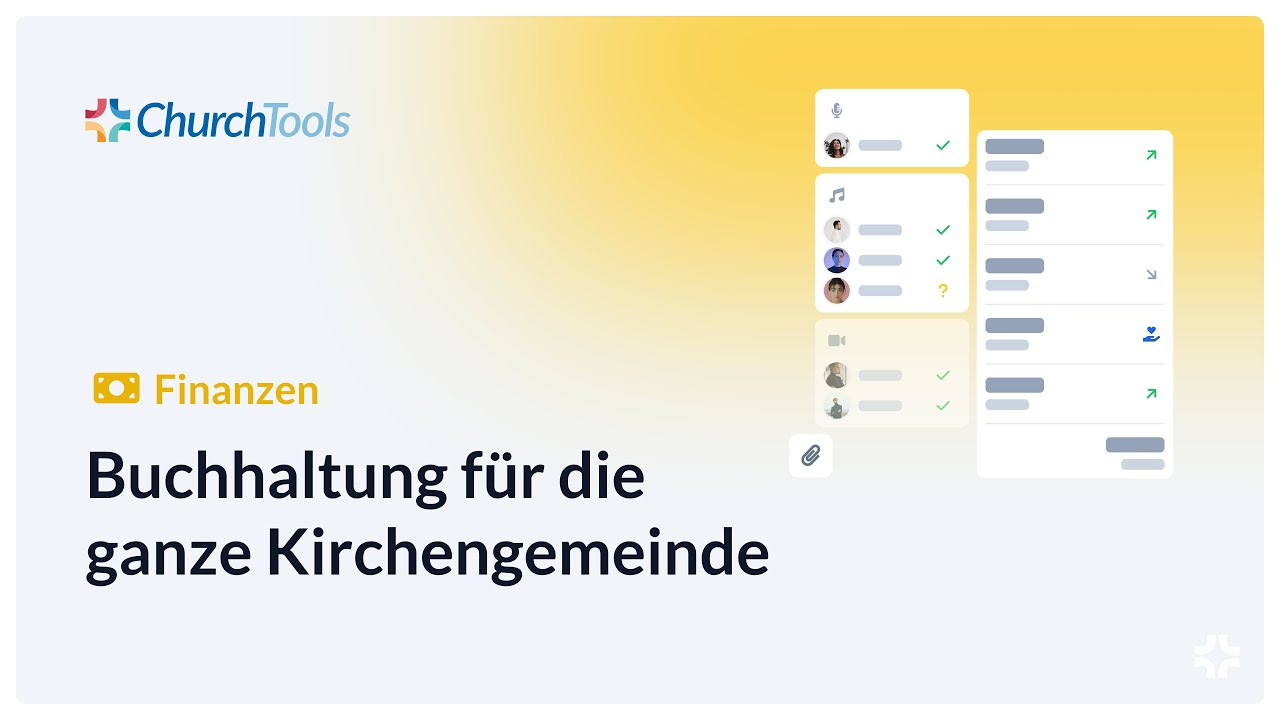 ChurchTools Finanzen - die Finanzbuchhaltung f&uuml;r deine Gemeinde